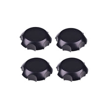 4 tapacubos centrales negros mate PTR20-35111-BK para Toyota FJ Cruiser 4Runner Tacoma 2005-2019