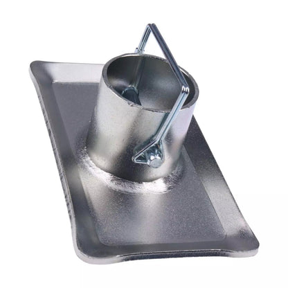 Trailer Jack Foot Plate With Lock Pin 26029
