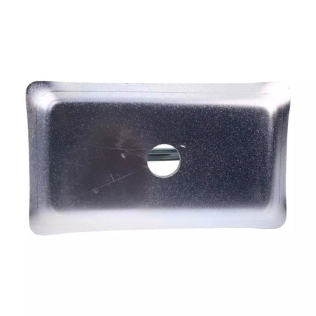 Trailer Jack Foot Plate With Lock Pin 26029 - KUDUPARTS