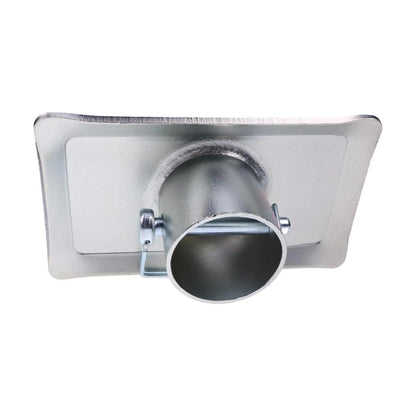 Trailer Jack Foot Plate With Lock Pin 26029