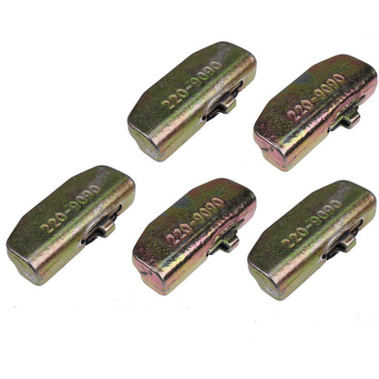 Pasador de retención (5 piezas, 220-9090) para motores Caterpillar CAT 3046 y 3126, excavadoras 315C, 318C, 319D, 320C, 321D, LRC, 322C, 323D, 324D, 325C, 329D, 330C, 335F, 336DL y 345C.