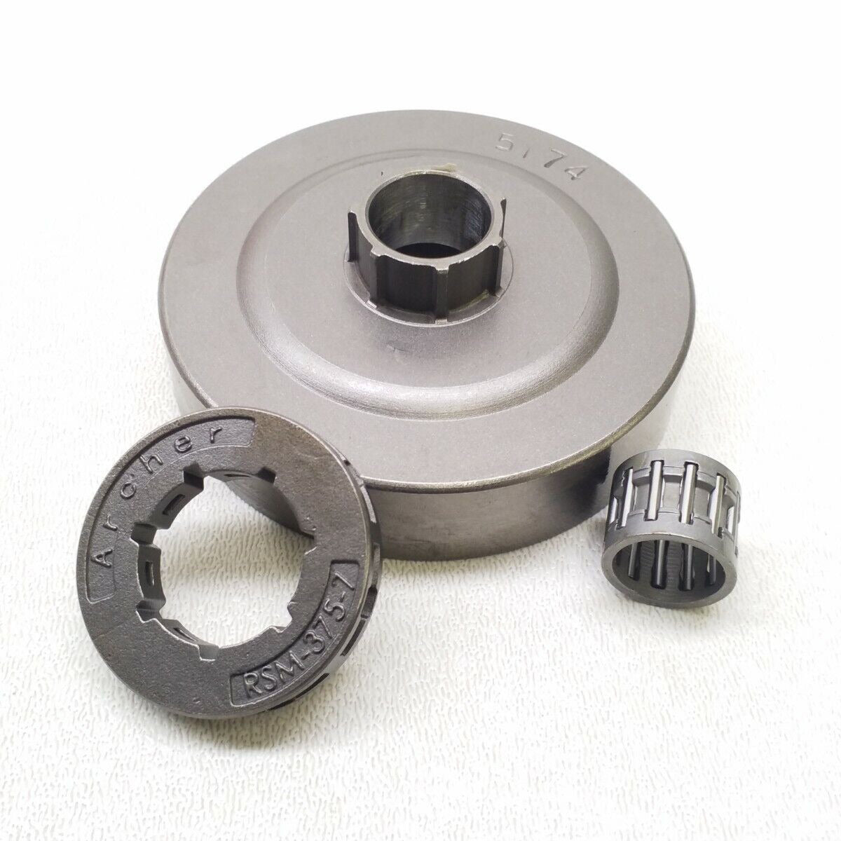 3/8" Pitch 7 Tooth Chainsaw Sprocket 513470X for Husqvarna 455 Rancher 460 Rancher 455 460 461 - KUDUPARTS