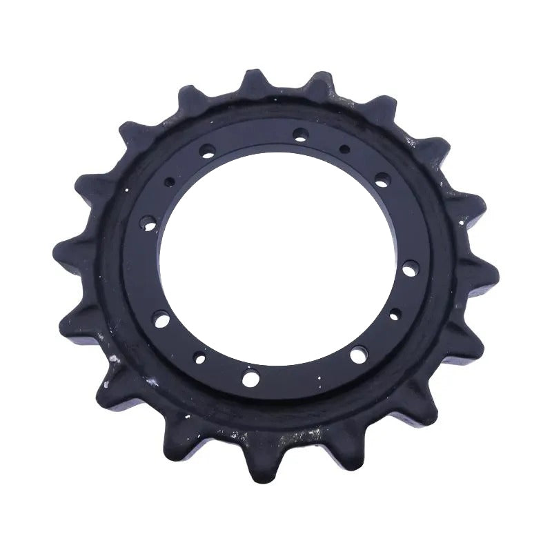 2 Pieces 17 Teeth 8 Bolts Drive Sprocket 7227421 for Bobcat Track Loader T740 T750 T770 T870 - KUDUPARTS