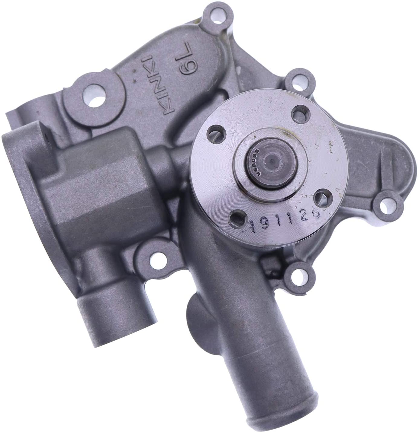 Water Pump MIA880695 compatible with John Deere 3TNV82A 7200 1445 1545 2027R 2520 3005 790 997 - KUDUPARTS