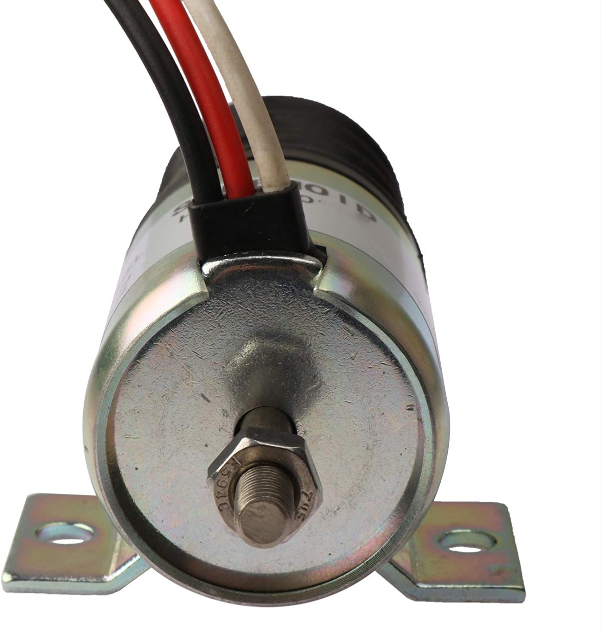 Fuel Shutoff Solenoid AT115077 for John Deere Excavator 690D - KUDUPARTS