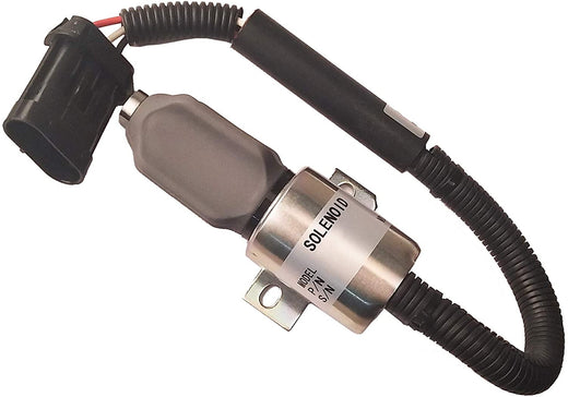 Engine Shut Down Solenoid SA-4805-12 1753ES-12E6UC4B1S1CC43 for Kubota 12V - KUDUPARTS