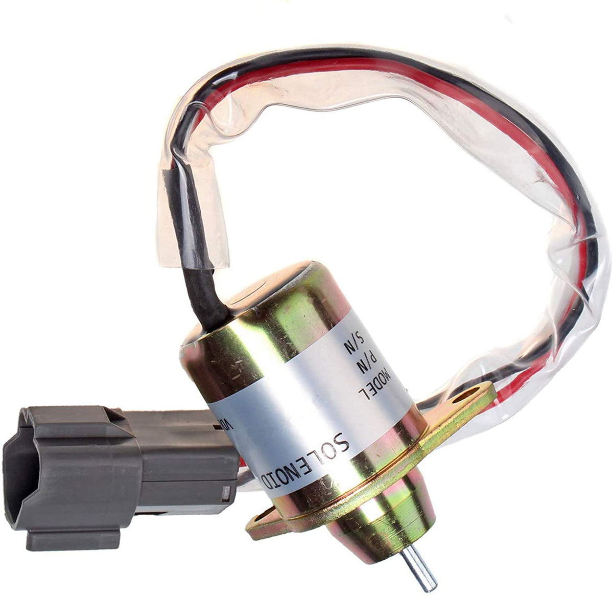 Fuel Shutoff Solenoid 129612-77940 YM129612-77940 for Yanmar 4TNV98 4TNV94 Engine - KUDUPARTS