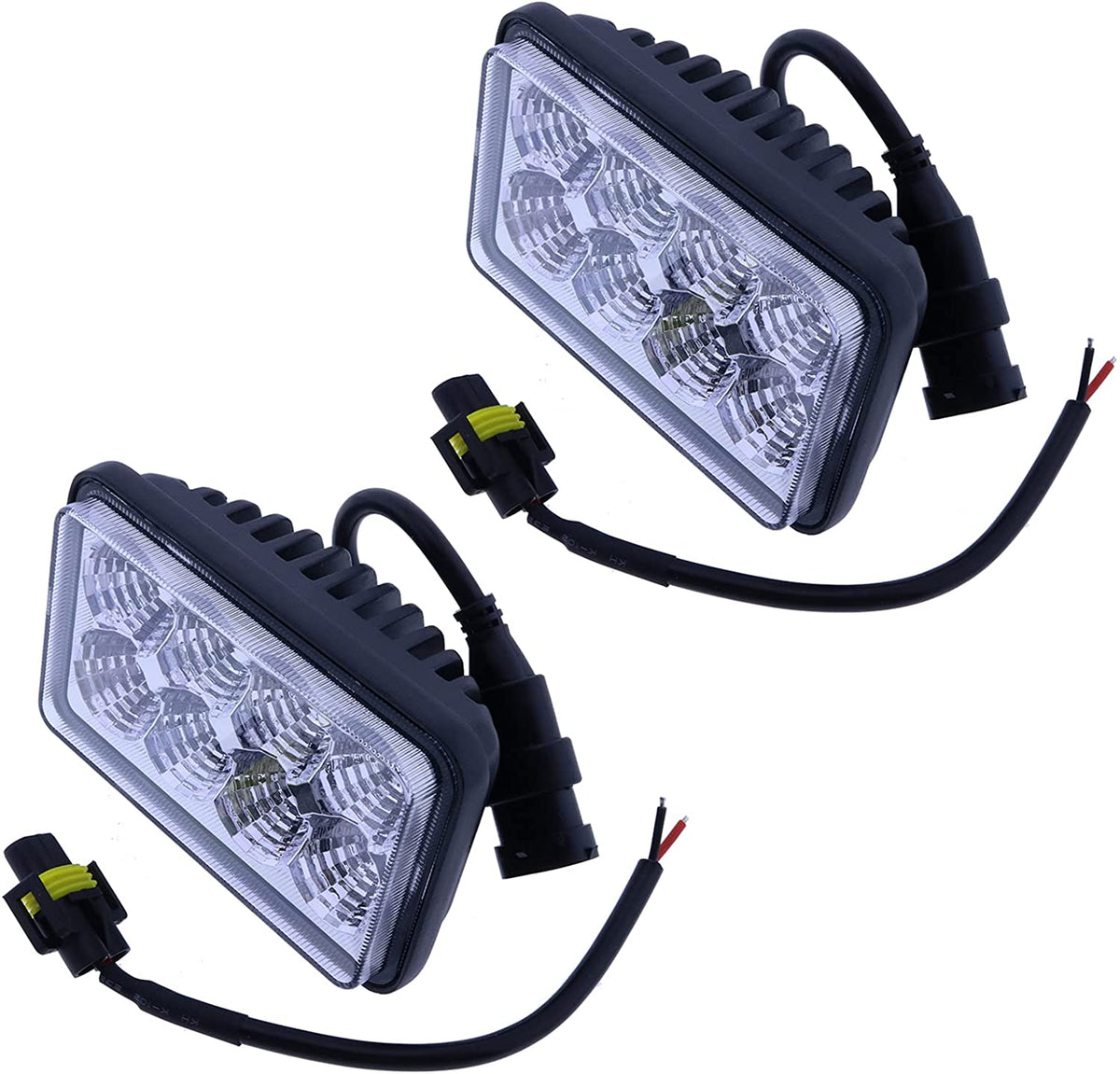 LED Rear Light - Reverse 9829523 6661353 for Bobcat Skid Steer 553 751 753 763 773 7753 853 863 A250 A300 S100 S130 T110 New.Holland L465 L565 L865 LX465 LX485 LX565 LX665 LX865 LX885 SL40B - KUDUPARTS