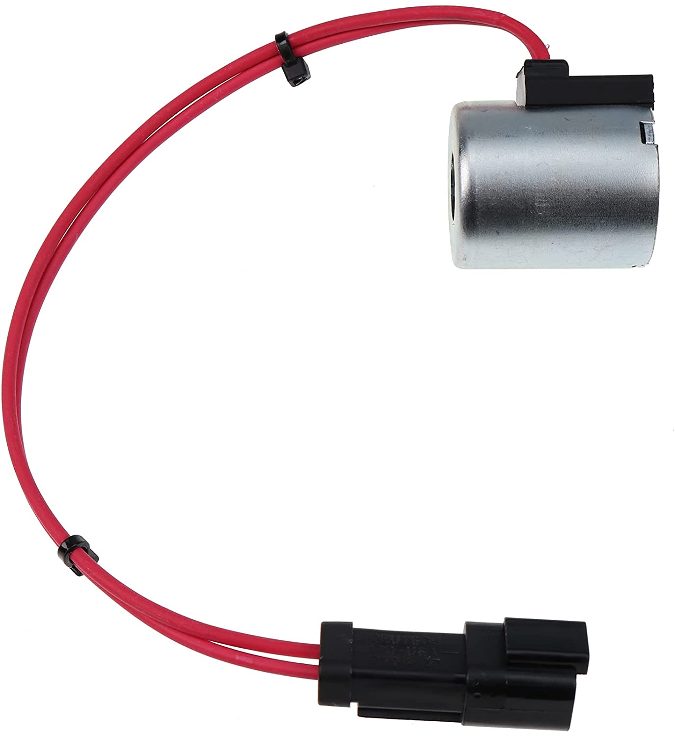 Solenoid Valve Coil 3E-8621 compatible with Caterpillar 416B 416C 416D 420D 424D 426B 426C 428B 428C 428D 430D 432D 436C 438B 438C 438D 442D 446B 446D 902 906 908 - KUDUPARTS