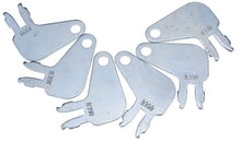 6PCS Key 8398 8H-5306 8H5306 7N-0718 7N0718 for Caterpillar Wheel Skidder 508 515 518C 525 525B 525C 525D 528B 530B 535B 535C 535D 545 545C 545D 555D - KUDUPARTS