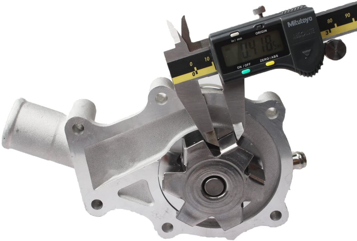 Water Pump 16241-73034 16241-73033 16241-73030 compatible with Kubota V1505 V1305 D1105 D905 D1005 60mm impeller - KUDUPARTS
