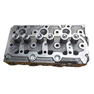 New Cylinder Head With Valves For Kubota D750 D750-B   B5200D B5200E B7100 Tractor - KUDUPARTS