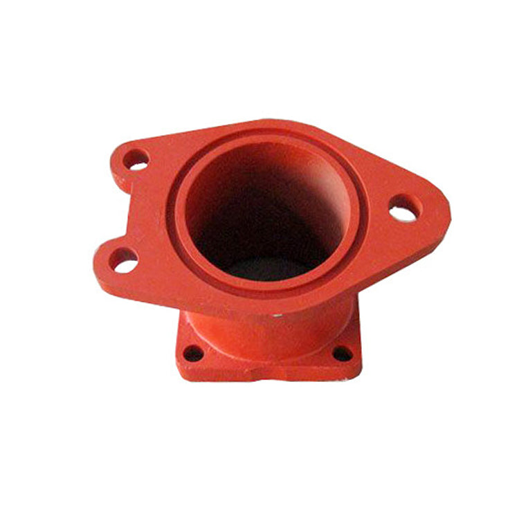 10026159 Outlet Elbow/ Pipe Bend DN 180, 14 Degrees for Schwing Concrete Pump BPL 900 1200 - KUDUPARTS