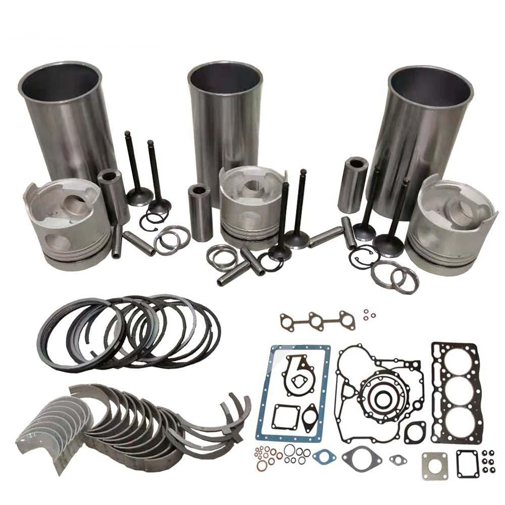 3D84E-3 Overhaul Rebuild Kit For Komatsu Engine For PC35R-8 Excavator - KUDUPARTS