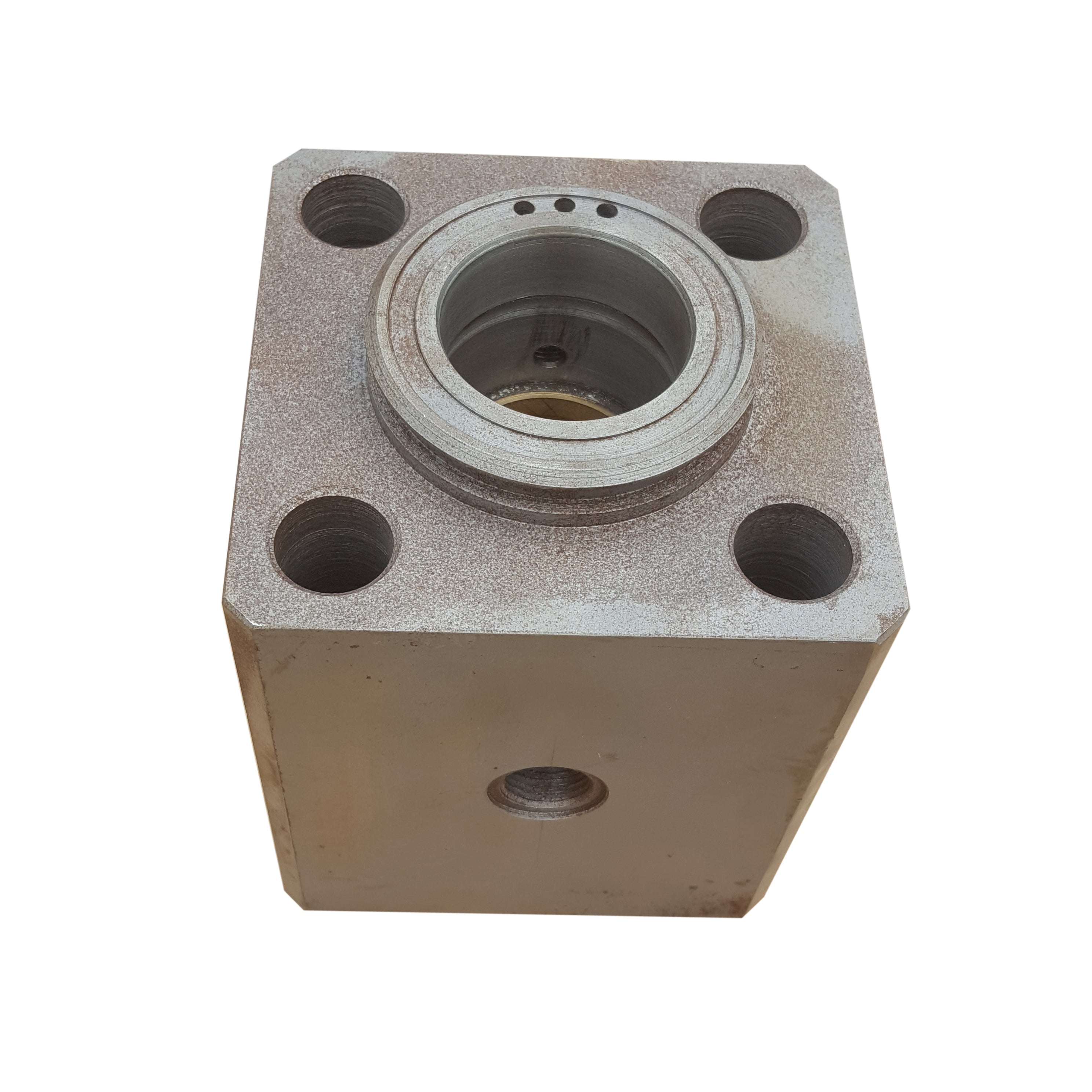 10017555 Cylinder Head for Schwing Concrete Pump BPL 900 1200 - KUDUPARTS