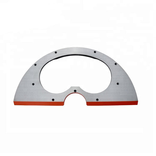 10074769 Base Plate 9" DN180/DN200/DN230 (Non Carbide) for Schwing Concrete Pump - KUDUPARTS