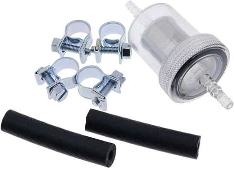 5mm Plastic In-line Fuel Filter Kit Compatible with Webasto Eberspacher - KUDUPARTS