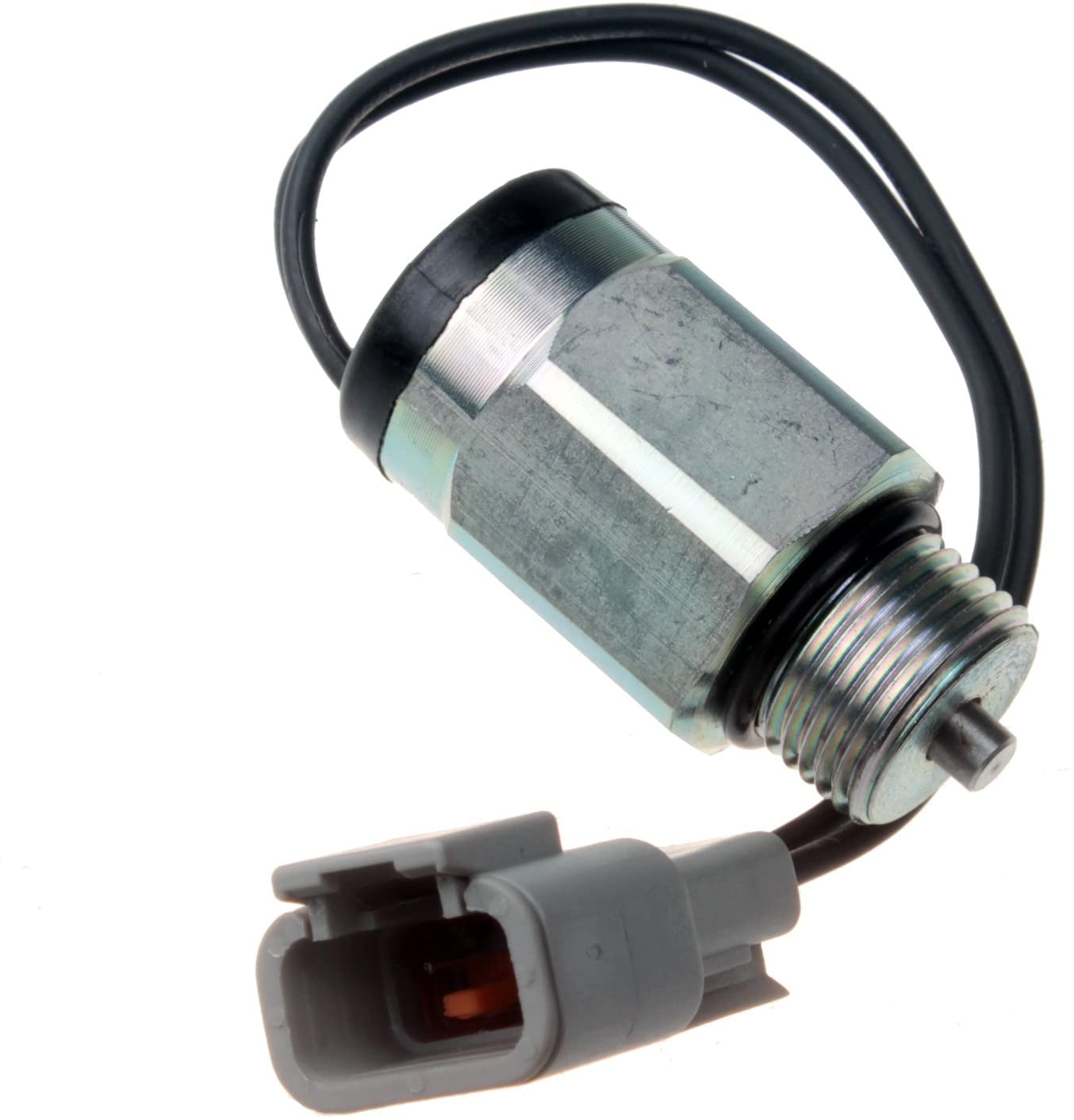 Fuel Shut Off Solenoid 6676029 for Bobcat 751 753 763 773 863 963 S100 S130 S150 S160 S175 S185 S205 S250 S590 S595 S750 S770 S850 T110 T140 T180 T450 T550 T590 Loader - KUDUPARTS