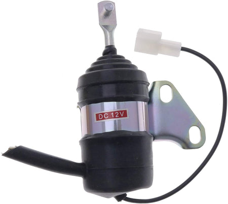 Fuel Shut Off Solenoid for Kubota BX2230D RTV900R RTV900T B7410D BX1500D BX1800D Z482 Z602 D722 Replace 16851-60014 16851-6010 16851-60011 16851-60013 052600-4531 16851-60012 052600-4530 - KUDUPARTS