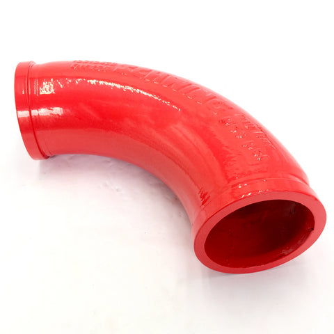 10010479 Elbow/ Pipe Bend DN 125/ 90 Degrees for Schwing Concrete Pump BPL 900 1200 - KUDUPARTS