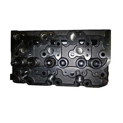 New Complete Diesel Cylinder Head With Valves For Kubota D1703 Engine - KUDUPARTS