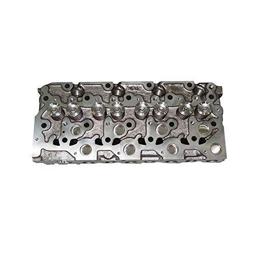 New Complete Cylinder Head With Valves For Kubota Bobcat 773 337 341 S175 S185 T190 Engine