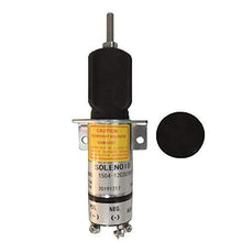 Fuel Shutoff Solenoid 1504-12C2U1B1S1A 12V for Woodward Synchro Start with 3 Terminals - KUDUPARTS