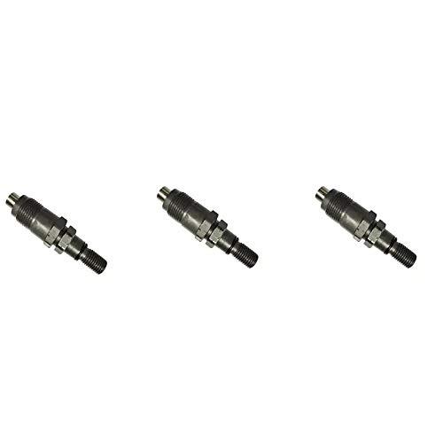 3pcs Fuel Injectors 1700-50002 AM879688 for John Deere Crawler 655 755 855 770 - KUDUPARTS