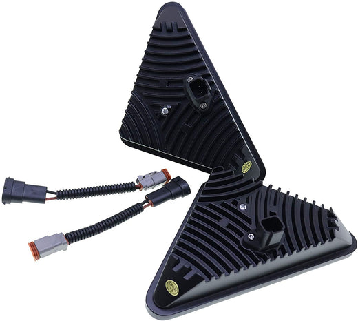 LED Headlight Kit 7259523 7259524 Compatible with Bobcat Loader 751 753 763 773 863 864 873 883 963 A220 A300 S130 S150 S160 S175 S185 S205 S220 S250 S300 S330 T140 T180 T190 T200 T250 - KUDUPARTS