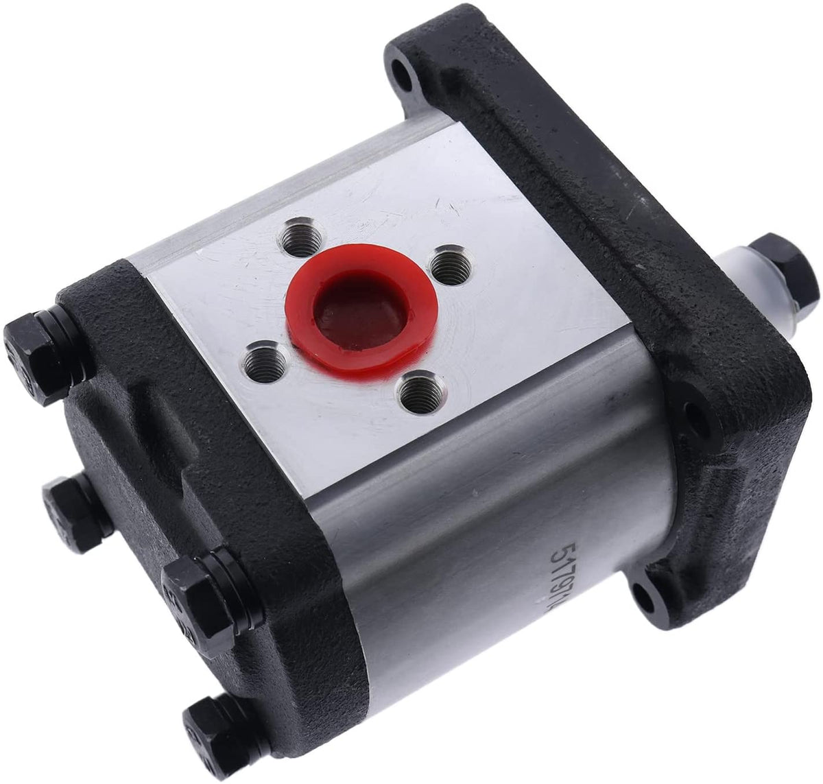 Hydraulic Pump 5129488 5169770 compatible with New Holland Tractor 100-90 110-90 115-90 130-90 140-90 160-90 180-90 55-66 60-66 60-90 65-90 - KUDUPARTS