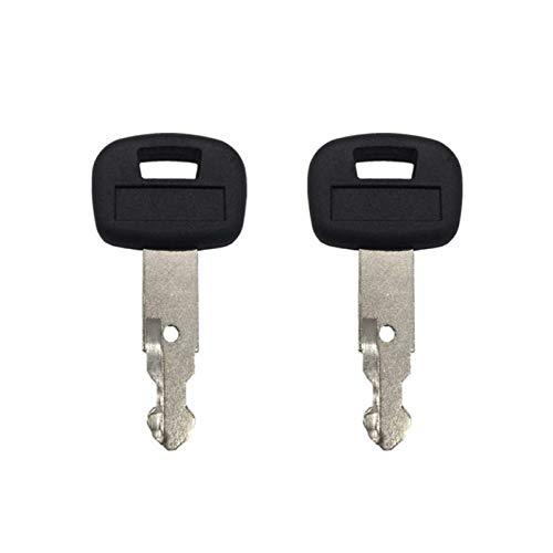 RC411-53933 459A Ignition Keys 2 pcs for Kubota KX121-3 KX161-3 KX41-3 KX71-3 KX91-3 U15 U17 U25S U35 L39 L45 L47 L48 - KUDUPARTS