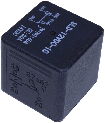 12V Relay RE68327 for John Deere 310E 410D 500 710D 335C 335D 435C 437D 660D 2755 9120 9230 9330 9410R 9430 9460R 9460RT 9510R 9510RT 9530 9560R 9560RT 9630 - KUDUPARTS