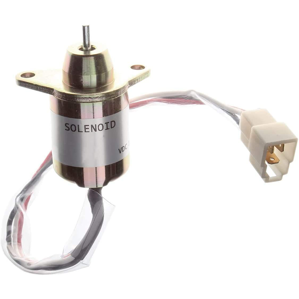 12V Stop Solenoid 1503ES-12S5SUC5S SA-4562T SA-5213 Fit for Woodward - KUDUPARTS