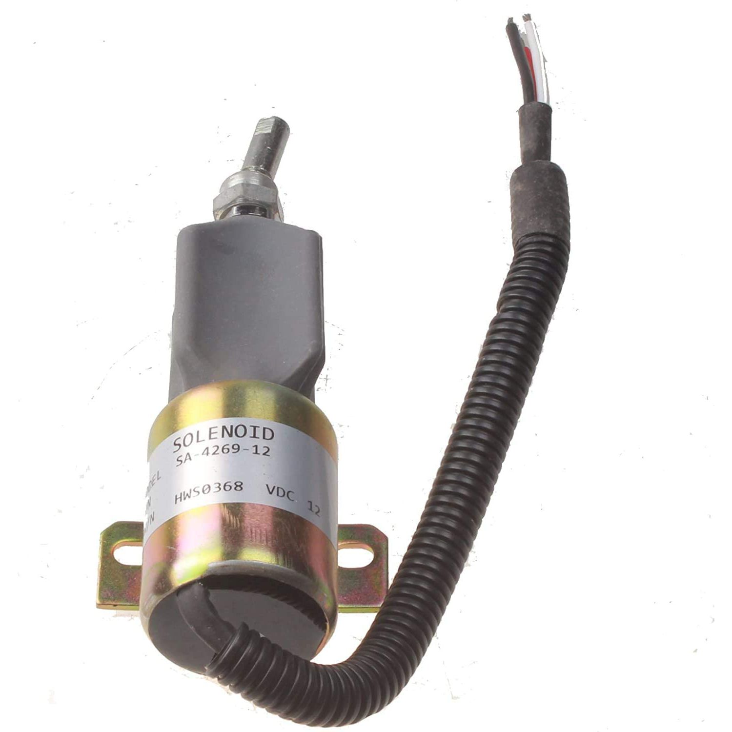 Fuel Stop Solenoid Valve SA-4269-12 Fit for Komatsu WA320-3 - KUDUPARTS