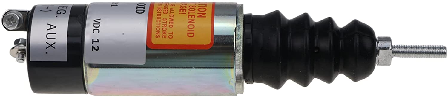 Stop Solenoid Shut-Off Solenoid AM100895 for John Deere 430 Tractor - KUDUPARTS