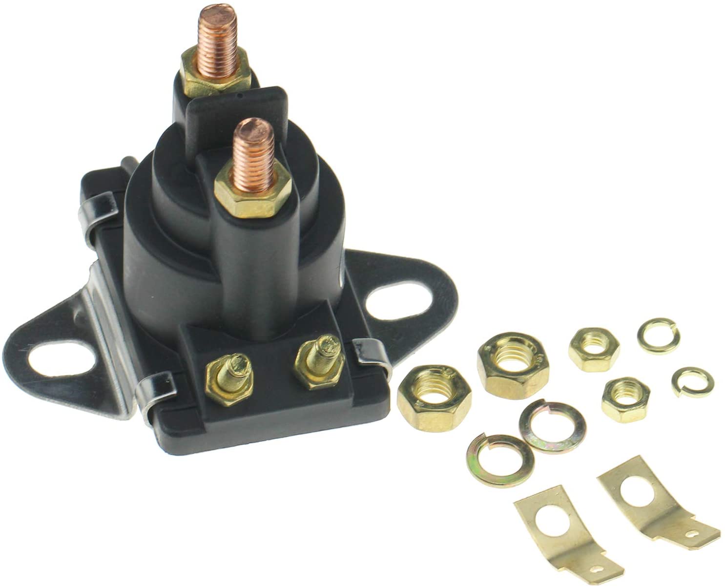 12V Starter/Power Trim Solenoid for Mercury Mariner Outboard Motors 89-96158T 89-846070 89-94318 89-96158 89-96158T - KUDUPARTS