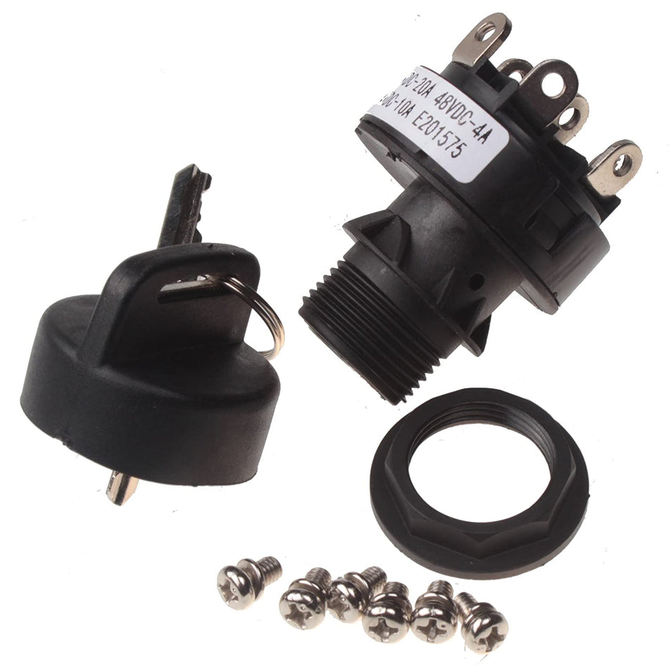 Ignition Switch 96008-SGT for Genie GS-1530 GS-1532 GS-1930 GS-1932 GS-2032 GS-2632 GS-2668 GS-3268 GS-4390 GS-5390 GR-08 GR-12 GR-15 GR-20 GRC-12 - KUDUPARTS