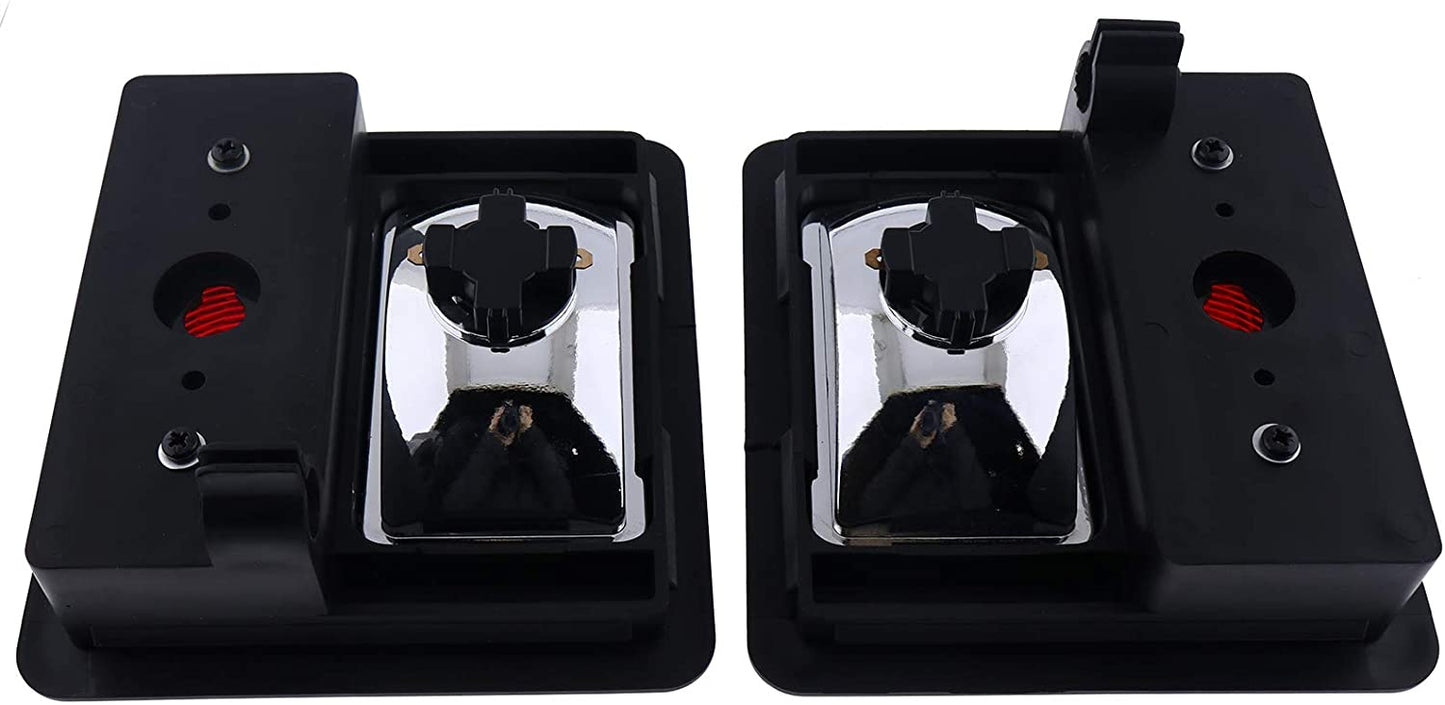 2X Rear Lights Assembly 6670284 for Bobcat Skid Steer 553 751 753 763 773 863 864 873 883 963 A220 A300 A770 S100 S130 S150 S160 S175 S185 S205 S220 S250 S300 S510 S530 S550 S570 S590 S630 - KUDUPARTS