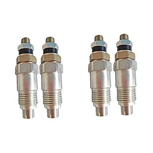 4pcs Fuel Injectors 19202-53020 15271-53000 093500-2170 for Kubota V1902 - KUDUPARTS