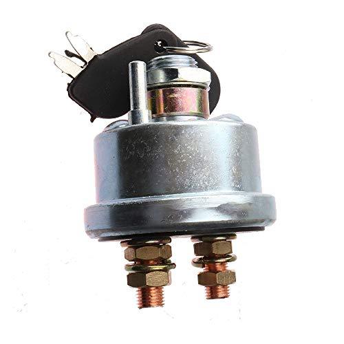 New Ignition Switch with 2 Keys N0718 7N-0718 for Caterpillar Cat - KUDUPARTS