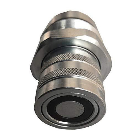 Hydraulic Flat Face Quick Connect Coupler AT406475 for John Deere Skid Steer Loader 318E 319E 320E 323E 326E 328E 329E 332E 333E - KUDUPARTS