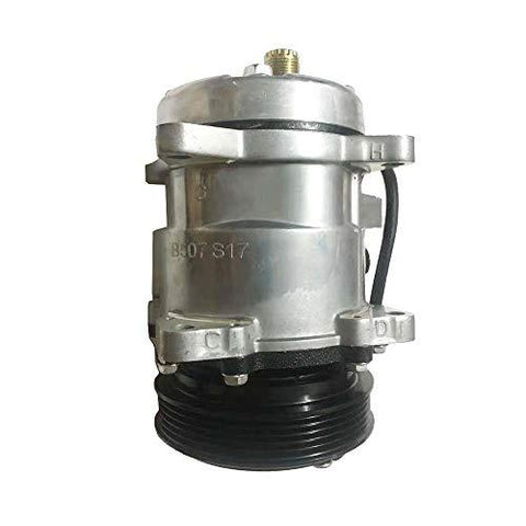 Air Conditioning Compressor 7279139 For Bobcat Skid Steer Loader S550 S590 S595 S630 S650 - KUDUPARTS