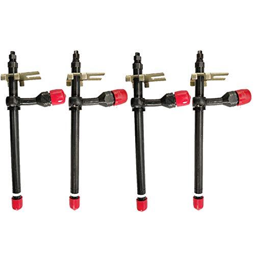 New 4PCS Pencil Fuel Injectors A140828 20673 for Case 450 450B 455B 1845 1845S 480C 580C 584C 585C 586C DH5 - KUDUPARTS