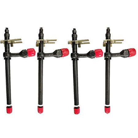 New 4PCS Pencil Fuel Injectors A140828 20673 for Case 450 450B 455B 1845 1845S 480C 580C 584C 585C 586C DH5 - KUDUPARTS