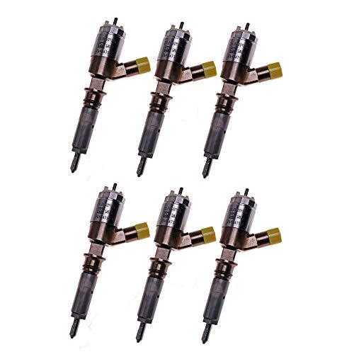 Injectors 6PCS 3264700 326-4700 for Caterpillar C6 C6.4 Engine CAT 320D Excavator - KUDUPARTS