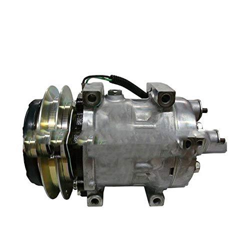 Air Conditioning Compressor LC91V00002F3 LC91V00002F1 for New Holland Excavator E160 E215 EH160 EH215 - KUDUPARTS