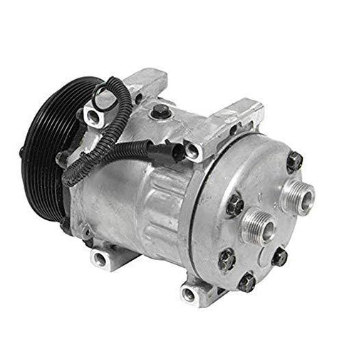 Air Conditioning Compressor 8500795 for Case Wheel Loader 621E 621F 621G 721D 721E 721F 721G - KUDUPARTS