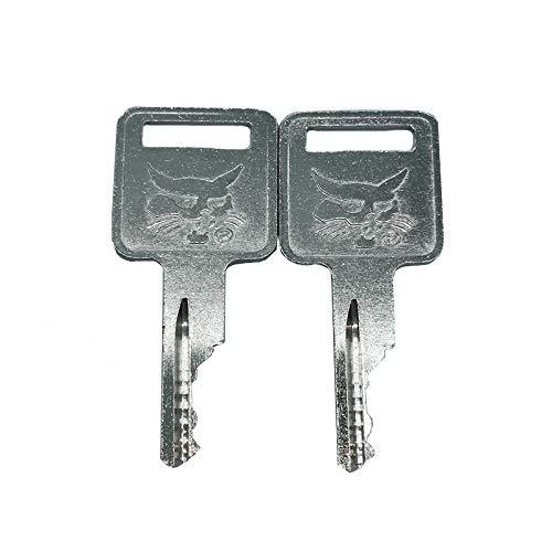 New 6693241 Ignition Key for Bobcat Skid Steer Loaders and Mini Excavators - KUDUPARTS