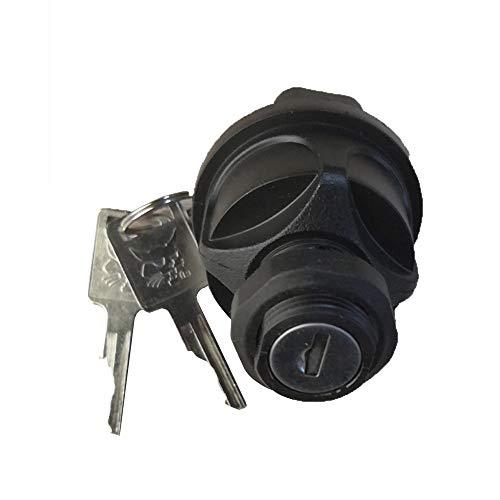 Compatible with Ignition Switch with Key for Bobcat E17 E17Z E19 E20 E25 E26 E32 E32i E35 E35i - KUDUPARTS
