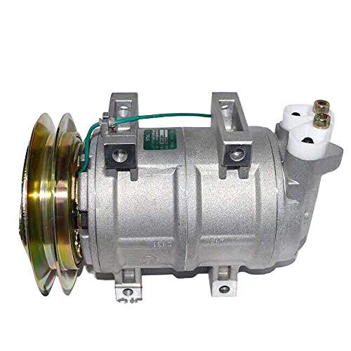 Air Conditioning Compressor 4456130 for Hitachi Excavator IZX200 IZX200LC 270C LC JD - KUDUPARTS